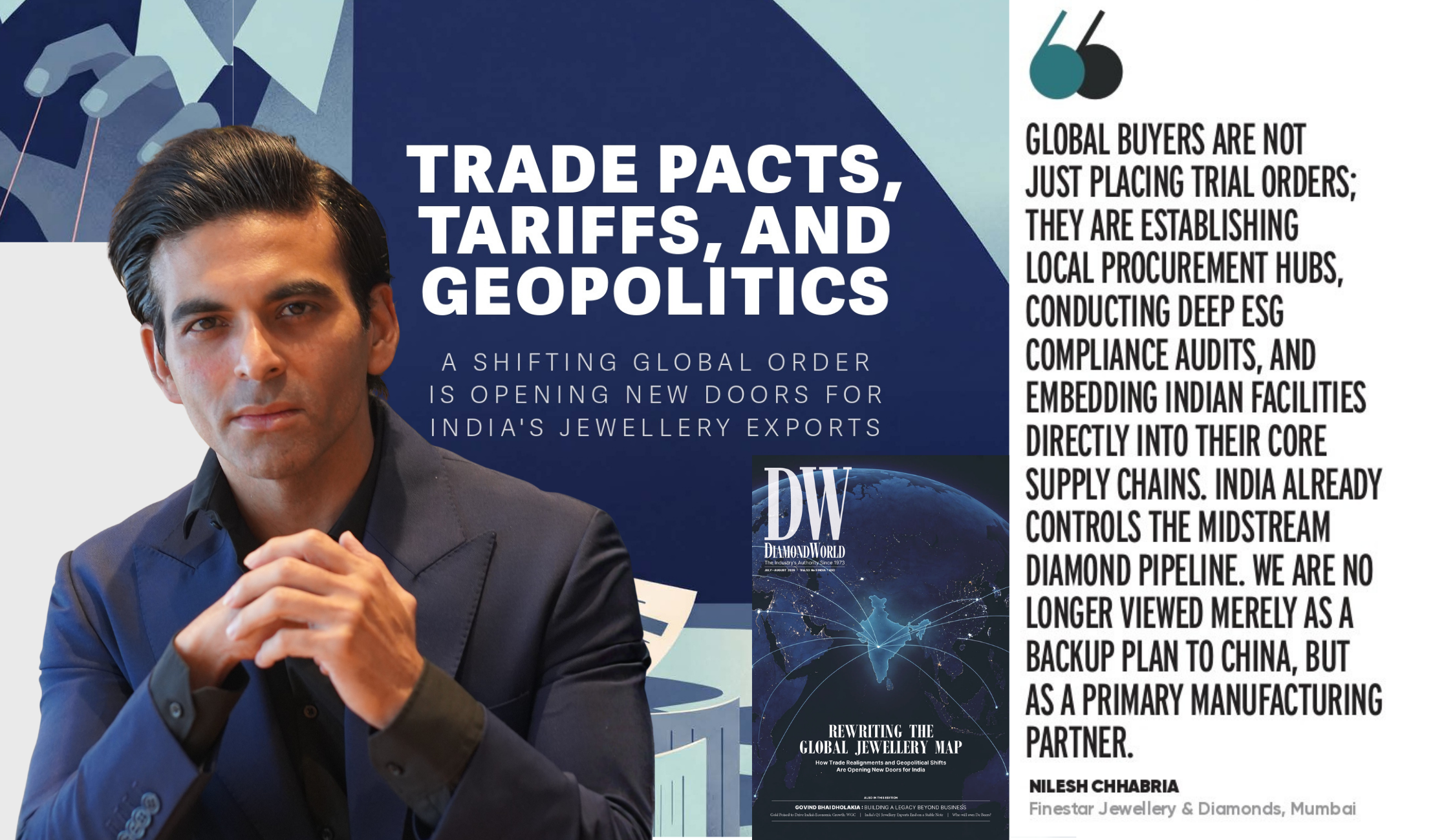 Mr. Nilesh Chhabria on India’s Rise in the New Era of Global Sourcing